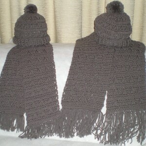 Dad and Son Hat & Scarf Sets image 2