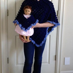 AG Doll & Teen Miss Ponchos Pattern