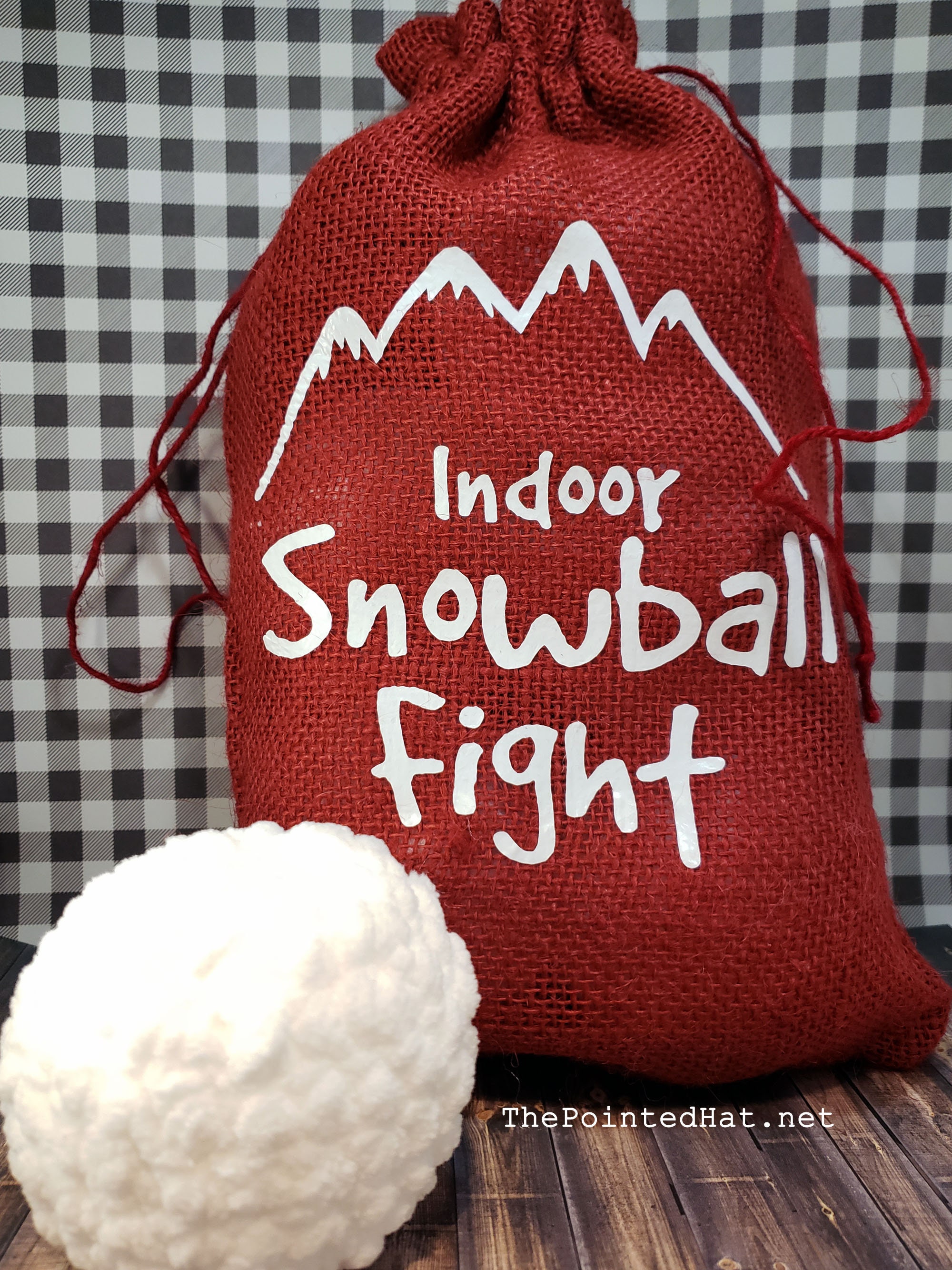 Have an Indoor Snowball Fight!
