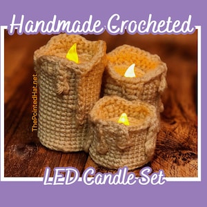 Spellbound Candle Set – Witchy Home Decor | Halloween Gifts | Handmade LED Candles