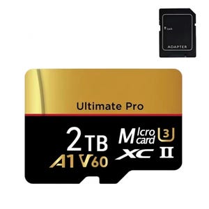 Carte mémoire microSD TF 2 To, classe 10 Pro, haute vitesse, 2 To