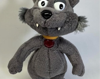 Peluche vintage de gato de Sabrina, la bruja adolescente de Salem, año 2000, peluche de gato brujo de la serie animada