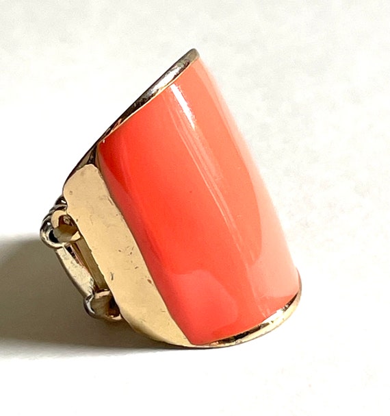 Enamel ring stretchable adjustable sizing stateme… - image 3