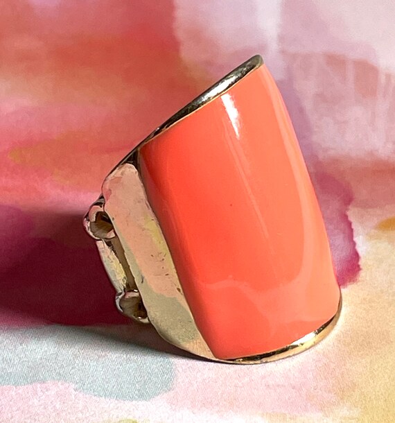 Enamel ring stretchable adjustable sizing stateme… - image 7