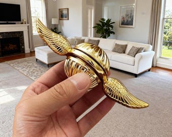 Flying Snitch Hand Spinner, Unique Magical Gift for Harry Potter Fans