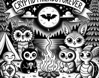 Amigos Críptidos para Siempre: Campamento de Verano
