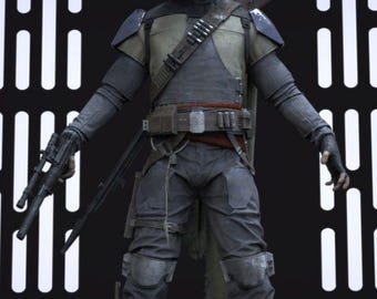 Traje de piloto de ficção científica | Macacão cinza futurista para cosplay