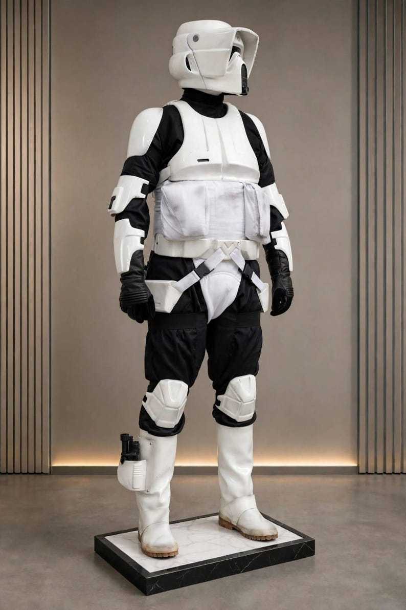 Scouting Uniform Guide White Sci Fi Cosplay Costume | Futuristic Space Pilot Uniform ...