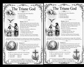 La Biblia del Dios Trino (Insertar)