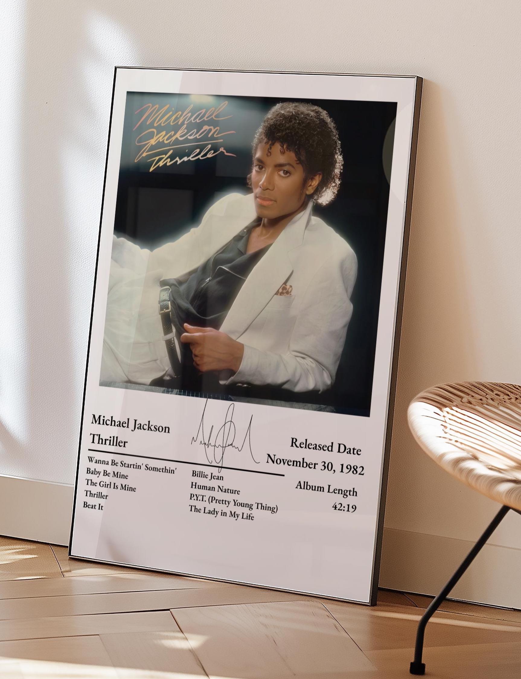 Michael jackson thriller poster - Etsy 日本