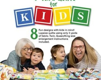 3-Yard Quilts for Kids Book - 2nd Edition ( 032242 ) by Fabric Café