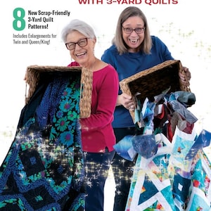 Make it Scrappy with 3-Yard Quilts Book by Fabric Café - released January 2026