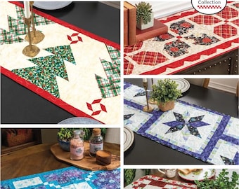 Festive Gatherings Table Runners by Fabric Café - released Sept 2026