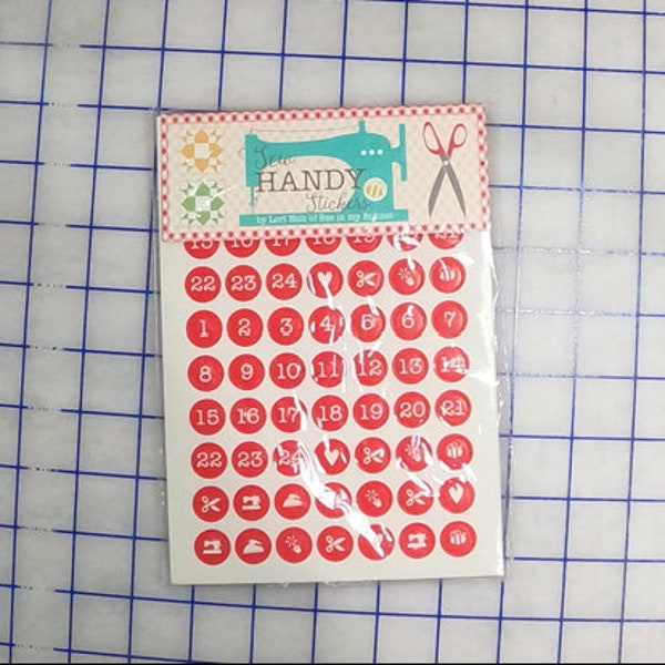 Sew  Handy Stickers by Lori Holt of Bee in my Bonnet thru Riley Blake Designs - labels for quilters