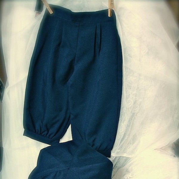 7-9yrs or 10-12yrs Admiral Navy  Blue knickers pants, little boy knickers, knicker pants, ringbearer outfit