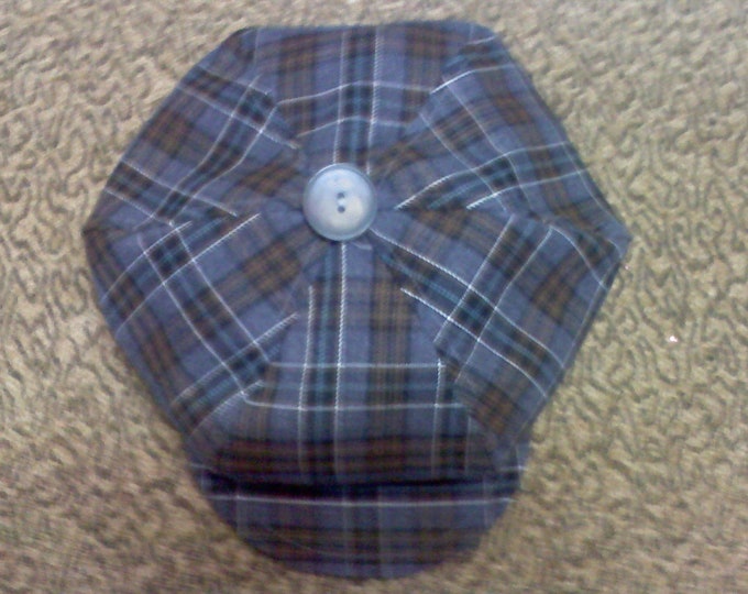 Newsboy Hat, Newspaper Boy Hat, Grey Plaid Beret Hat for Boys Etsy