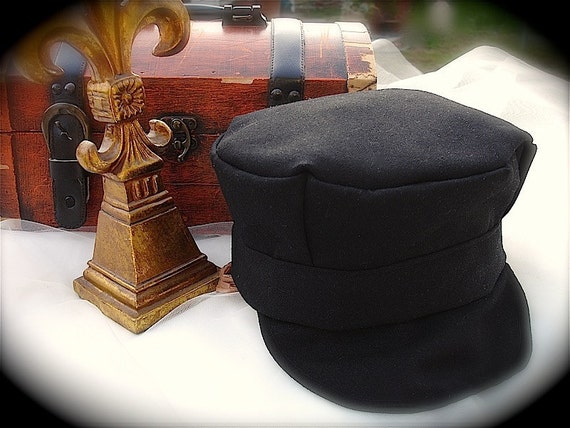 mens train conductor hat