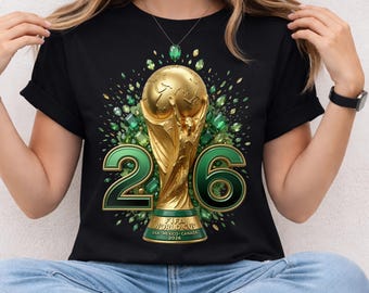 World Soccer Cup PNG  Digital Download  Printable Soccer Art  World Cup 26 Logo Style