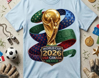 World Cup 2026 USA Canada Mexico Soccer Design (Digital Download)
