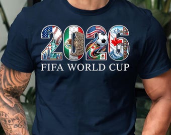 World Cup 2026 USA Canada Mexico Soccer Design (Digital Download)