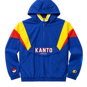 Chaqueta cortavientos Poke Nomekop Kanto (no oficial)