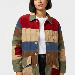 Euphoria Rue Bennett Patchwork Coat