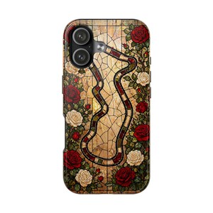Stained Glass Phone Case · The Temple of Speed · Italian Botanical Art · Scarlet & Ivory