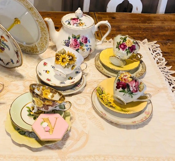 Vintage tea plates sale
