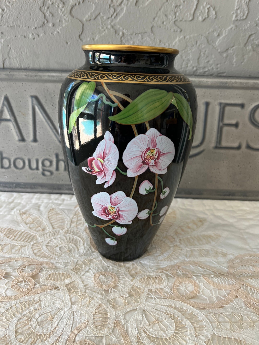 オブジェ　FRANKLIN MINT 薔薇Porcellane オブジェ FRANKLIN MINT 薔薇Porcellane オブジェ FRANKLIN MINT