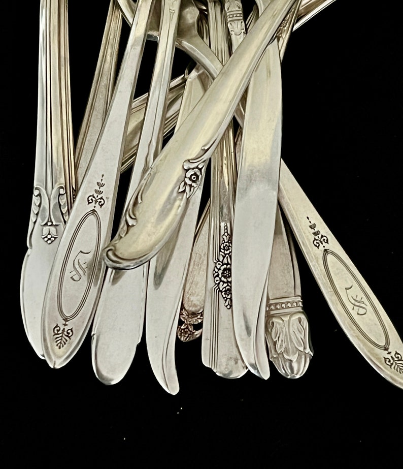 Bulk Dinner Forks Vintage Silverplate Wedding Tea Party Etsy