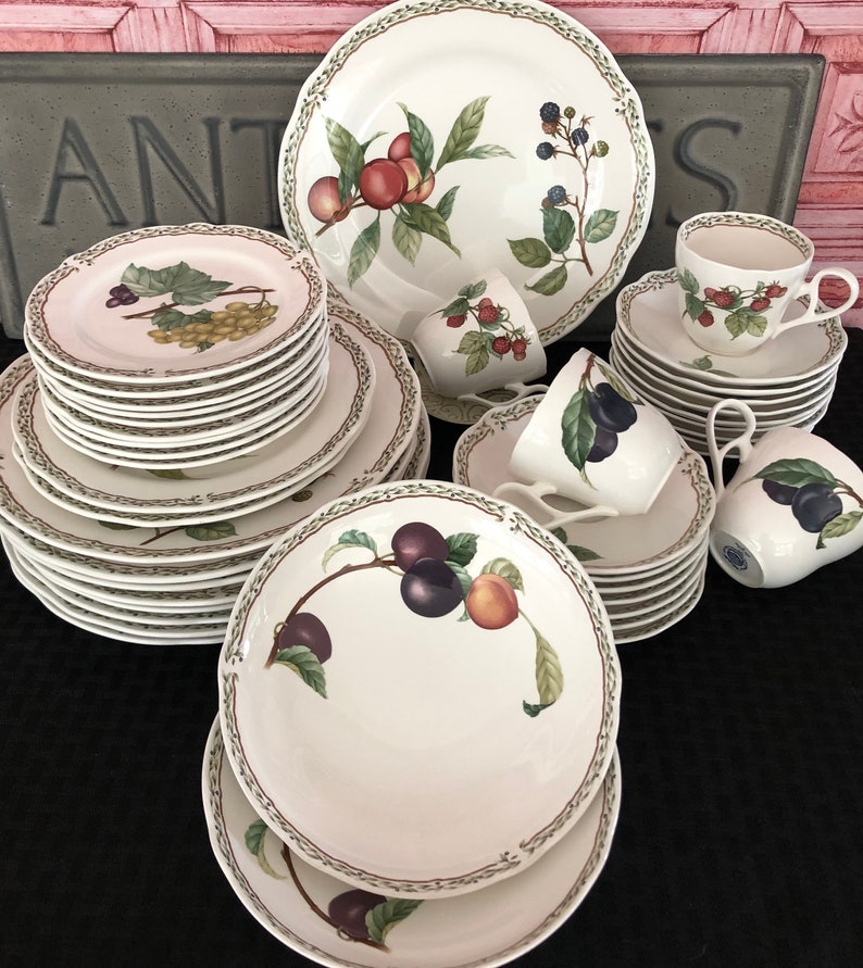 4 Royal Orchard Noritake Dessert Plates 6.5 Inch Dishwasher Etsy