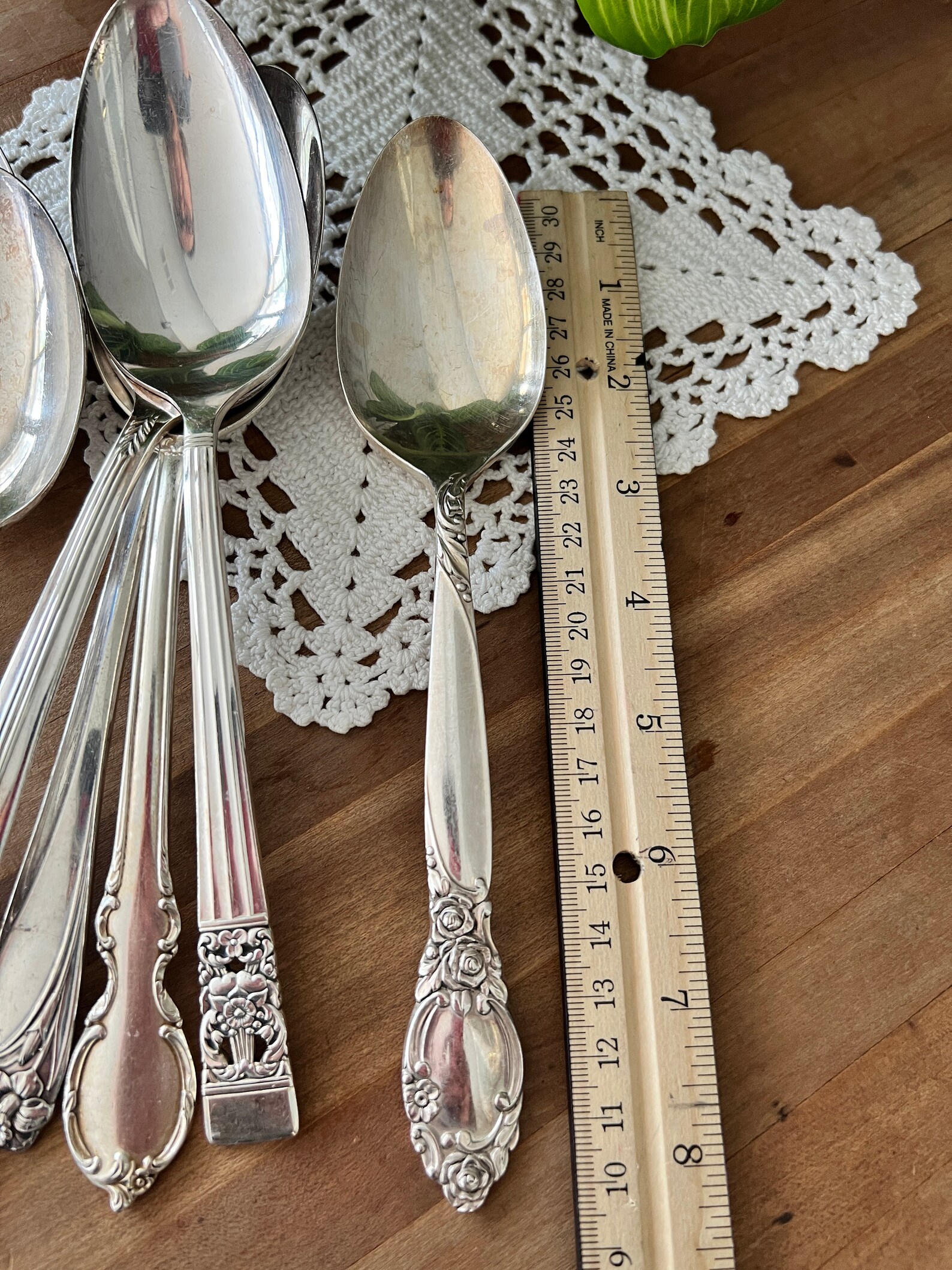 Bulk Serving Spoons Silverplate Vintage Antique Special Etsy