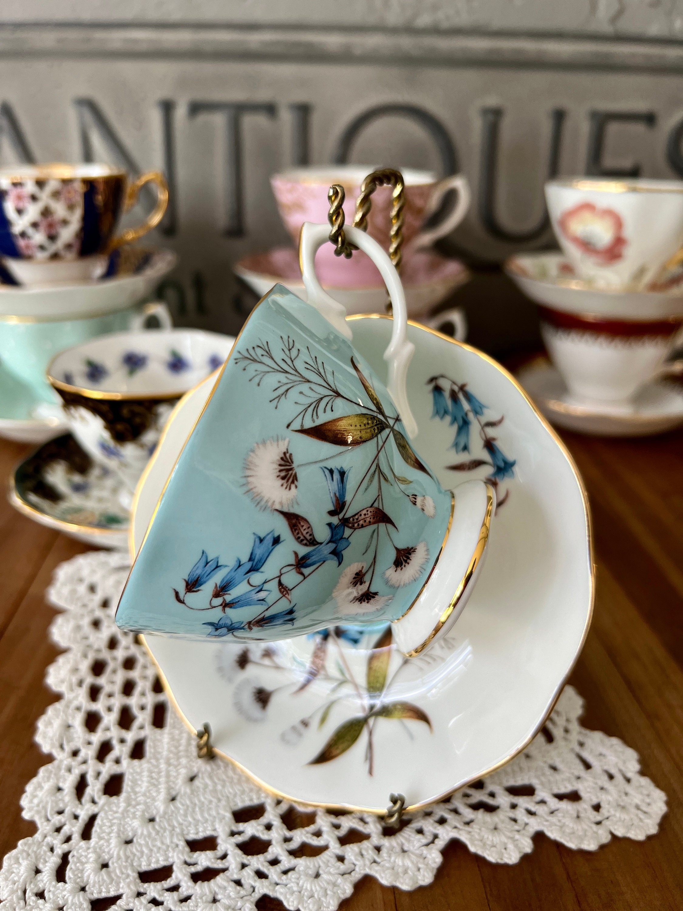 吉】CJ173 十九世紀繁栄期 SEVRES 【セーブル】 超豪華 真鍮台 吉】CJ173 十九世紀繁栄期 SEVRES 【セーブル】 超豪華 真鍮台