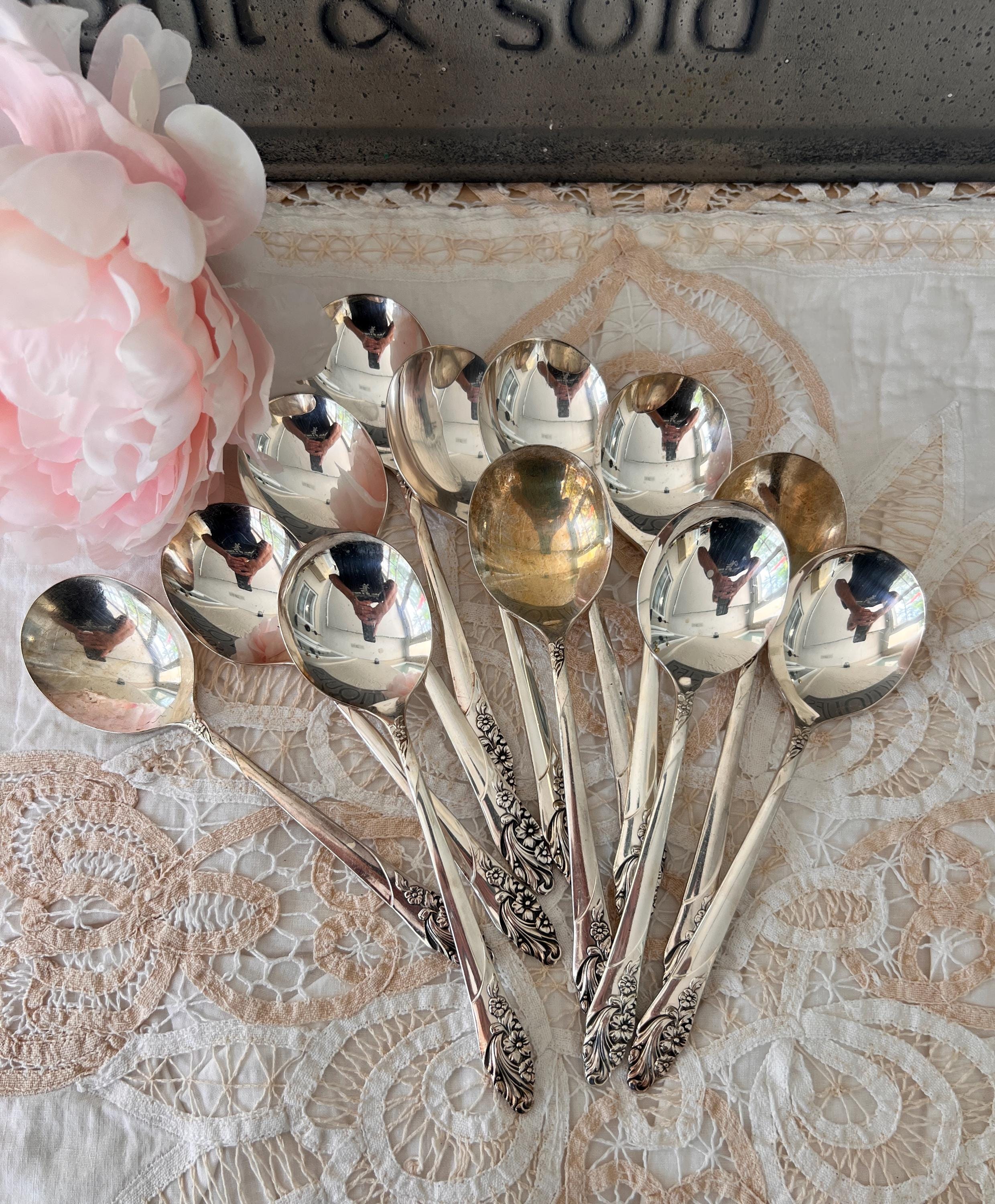 ヴィンテージ シルバー950 装飾スプーン 星型エンブレム付き Star Spoon 1960's - Etsy