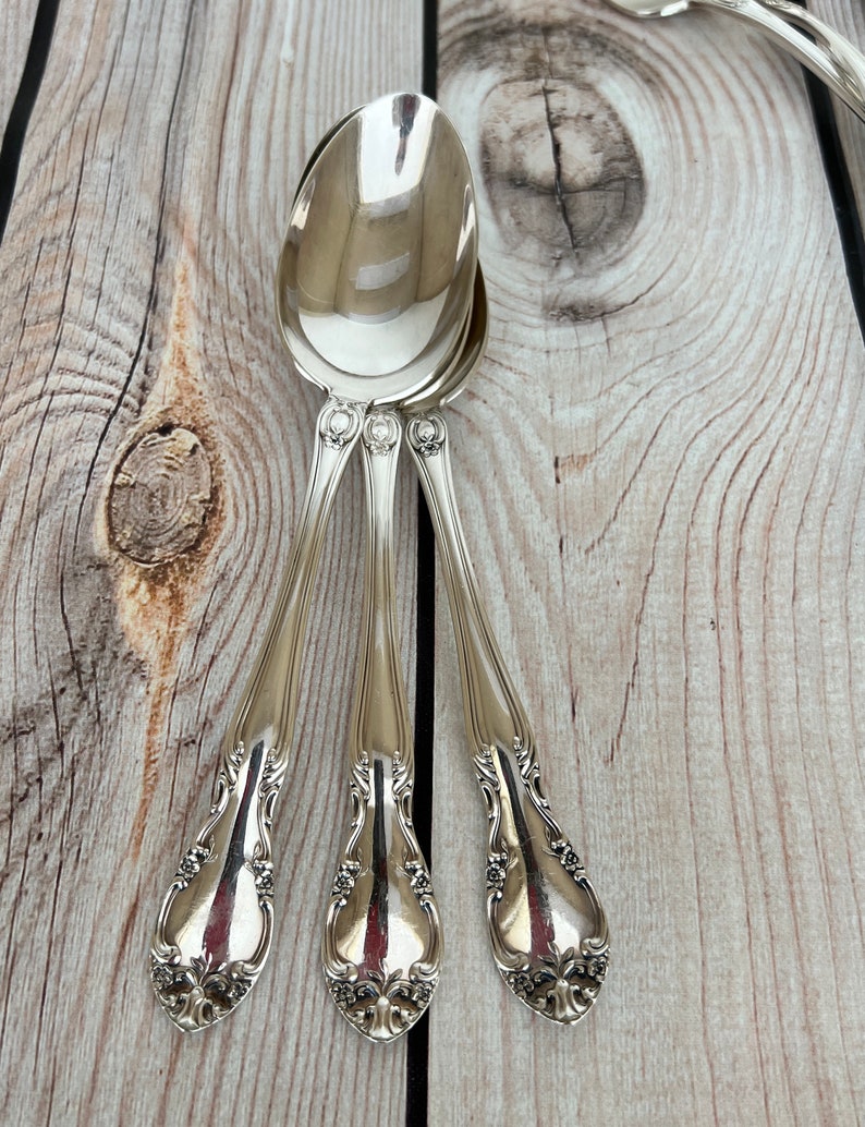 68 Pc Vintage Silverplate Silverware Gorham NEW ELEGANCE Etsy