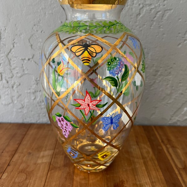 Lenox Vase Butterflies Etsy