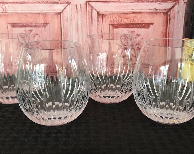 Waterford Crystal Stemless Wine Glasses SOUTHBRIDGE New Etsy