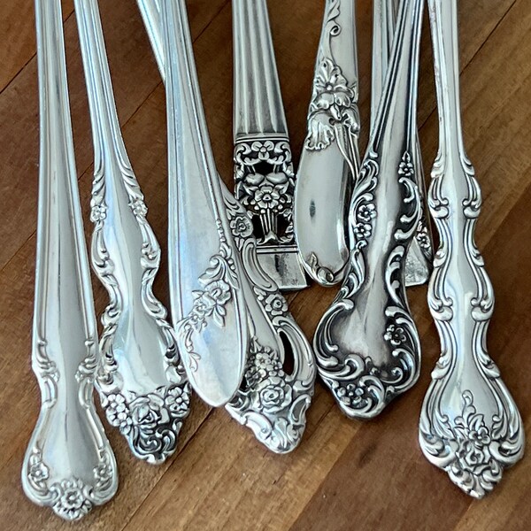 Silverplate Flatware Etsy