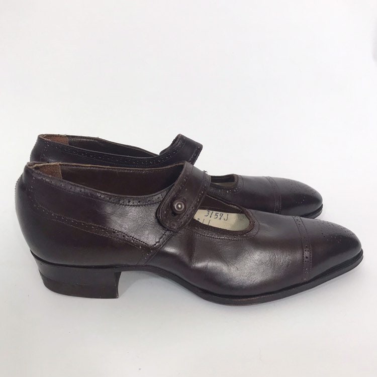 Jaren 1920 brogue teen Mary Jane schoenen Schoenen damesschoenen Mary Janes 