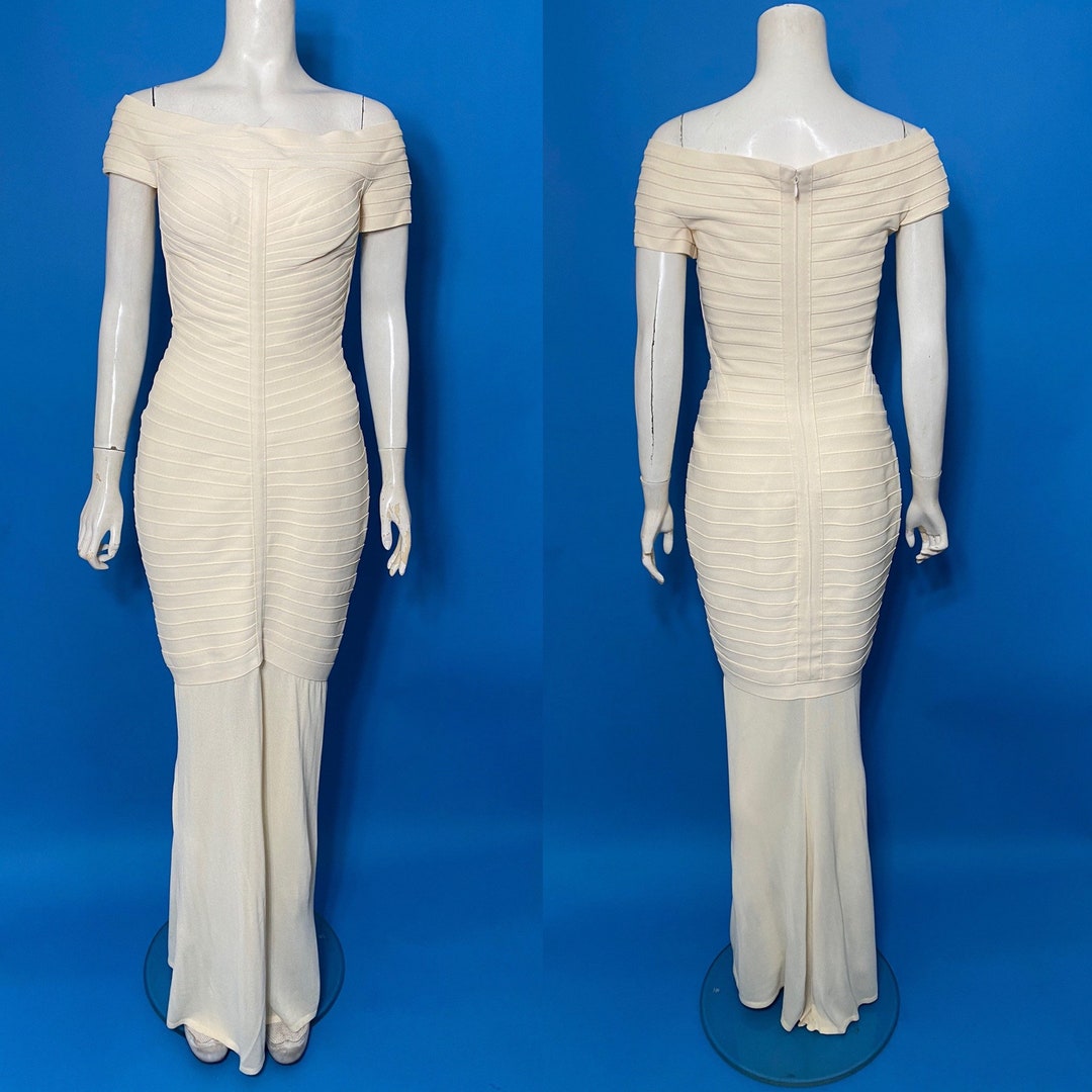 1990s Herve Leger Couture Bandage Dress 