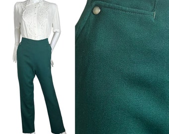 Green Western Trousers 1950s 1960s