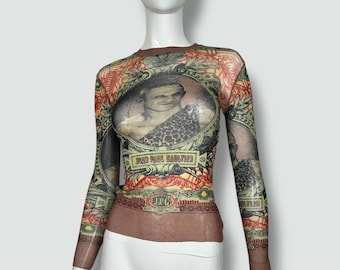 Jean Paul GAULTIER ジャンポール ゴルチエ タトゥー トップス Jean-Paul GAULTIER - Jean Paul GAULTIER ジャンポール ゴルチエ