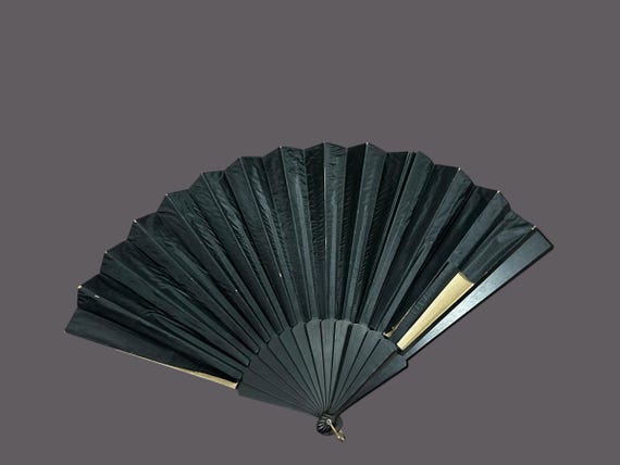 ビクトリア朝の手扇子、蝶と水仙の花が手描きされたシルク - Etsy 日本