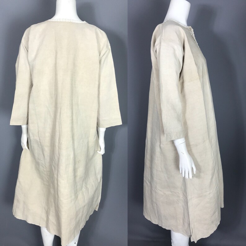 Antique Workwear Smock Made From Linen - Etsy