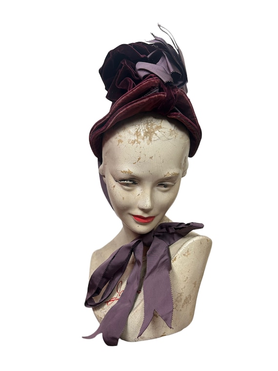 Victorian bonnet c1880s,