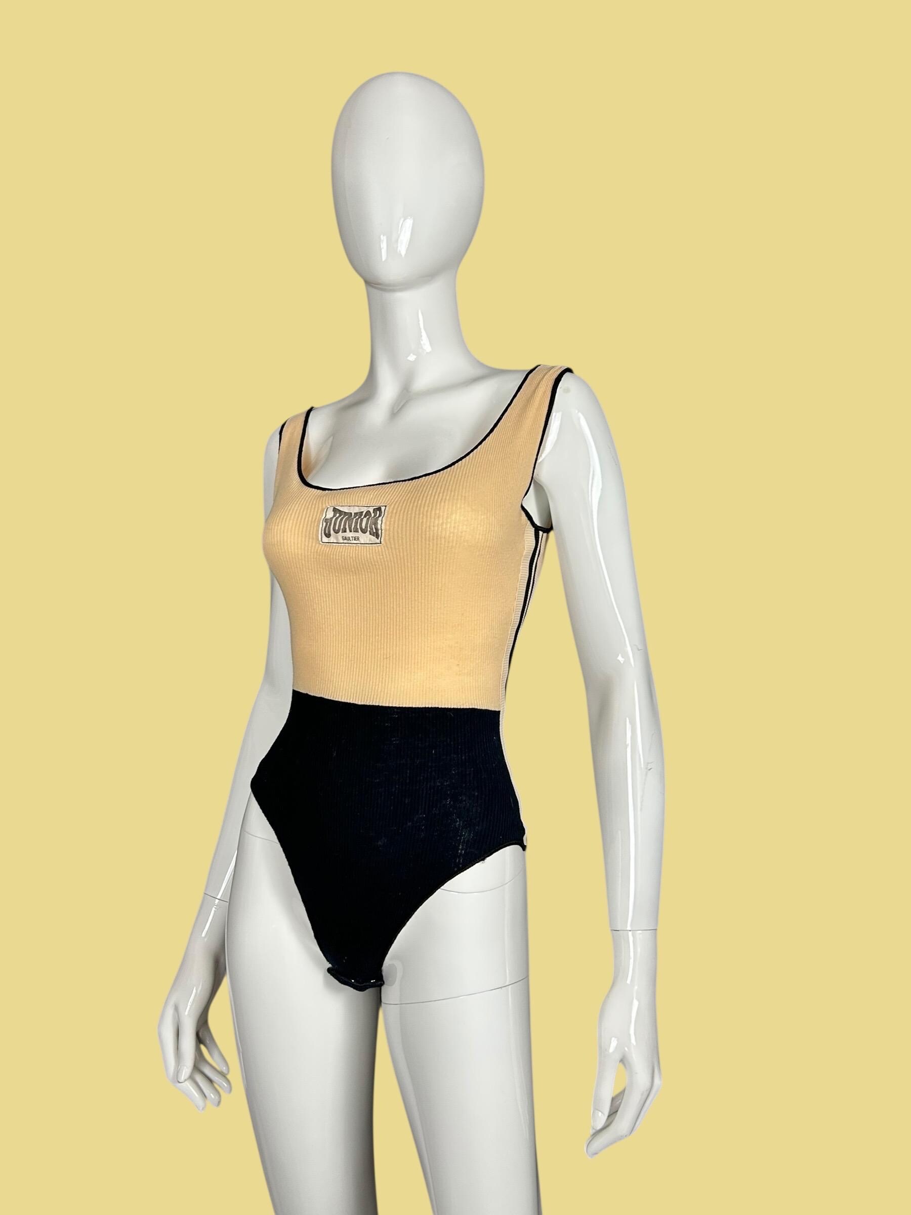 1990s Jean Paul Gaultier Bodysuit, JPG Junior - Etsy