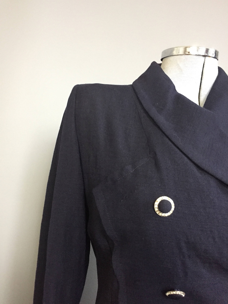 1940s double breasted suit jacket blazer