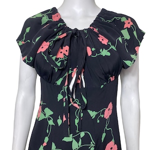 1970s Ossie Clark dress with Celia Birtwell print