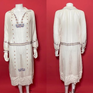 1920s Hungarian Dress Peasant Dress | Etsy