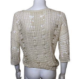 1920s / 30s crochet sweater image 3